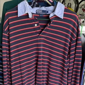 🔴SOLD🔴 Vintage striped Polo